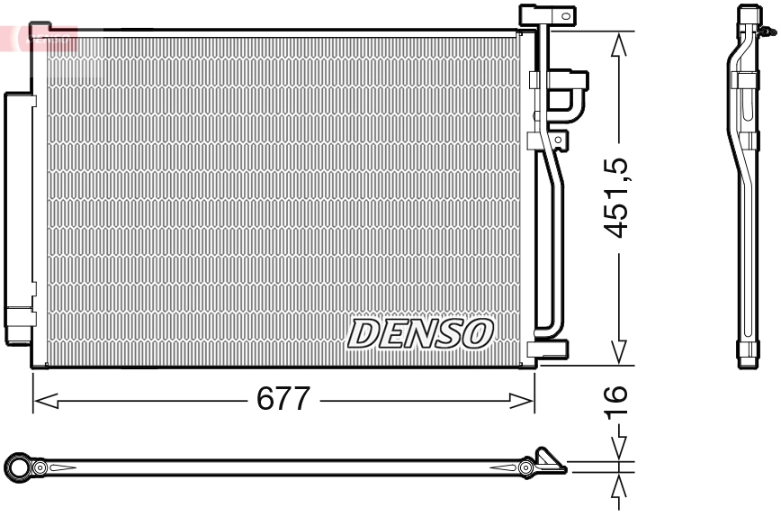 Condenser, air conditioning