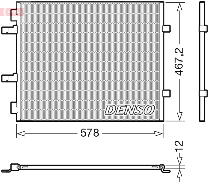Condenser, air conditioning