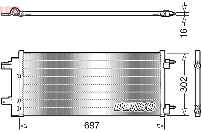 Condenser, air conditioning