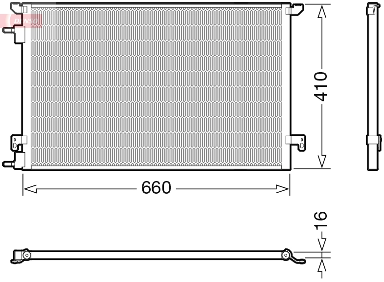 Condenser, air conditioning