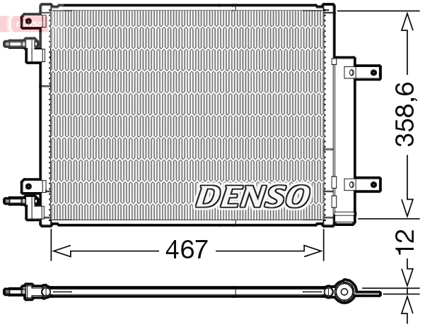 Condenser, air conditioning