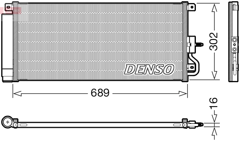 Condenser, air conditioning