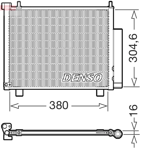 Condenser, air conditioning