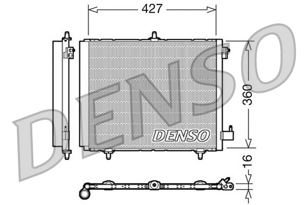 Condenser, air conditioning