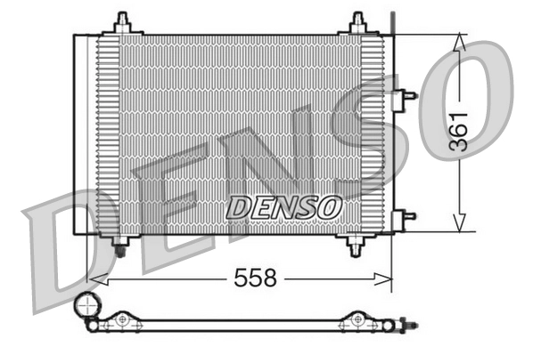 Condenser, air conditioning