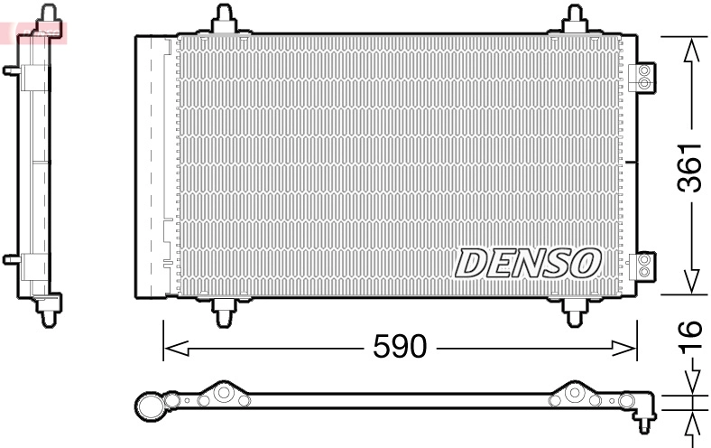 Condenser, air conditioning