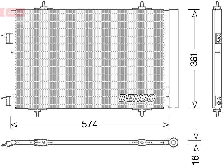 Condenser, air conditioning
