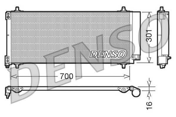 Condenser, air conditioning