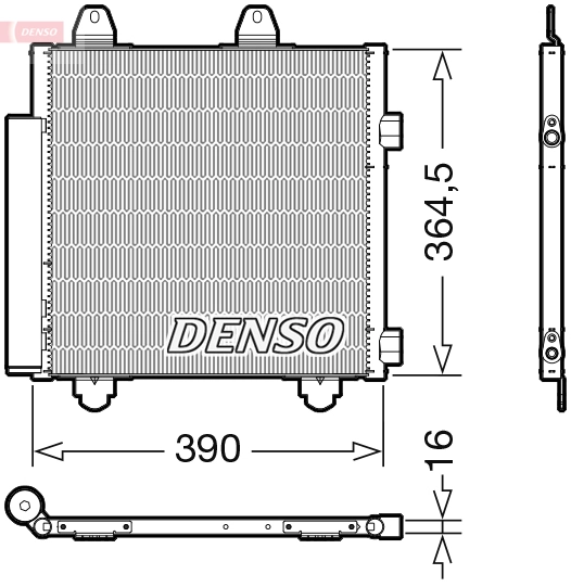Condenser, air conditioning