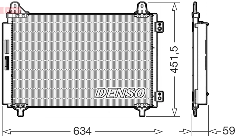 Condenser, air conditioning