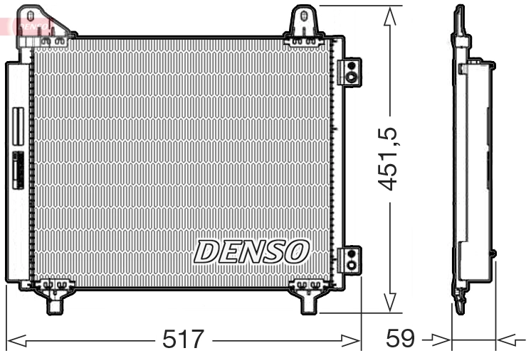 Condenser, air conditioning