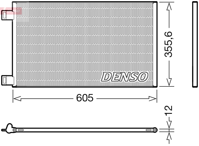 Condenser, air conditioning