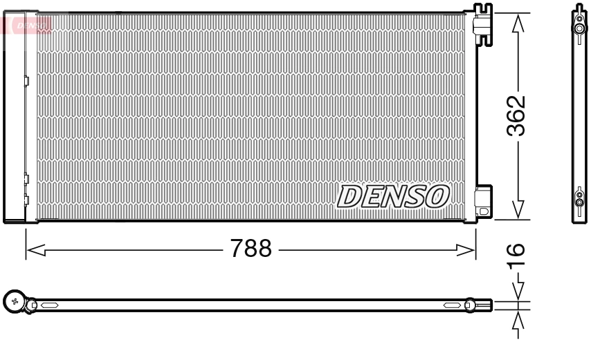 Condenser, air conditioning