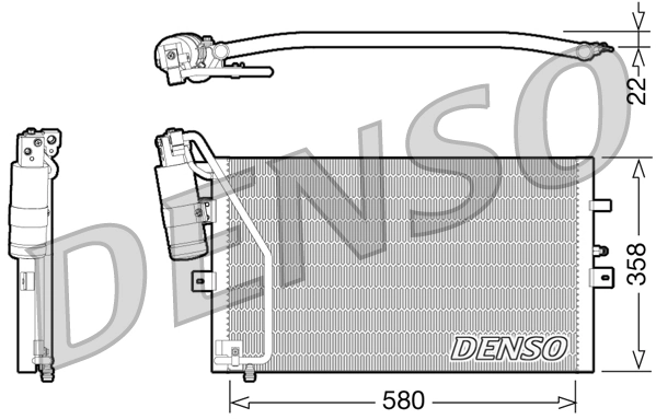 Condenser, air conditioning