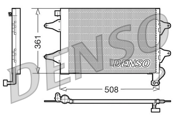 Condenser, air conditioning