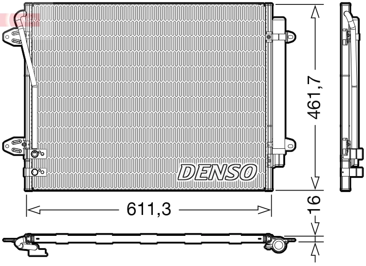 Condenser, air conditioning