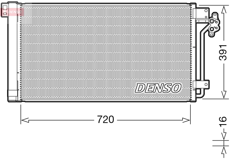 Condenser, air conditioning