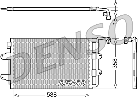 Condenser, air conditioning