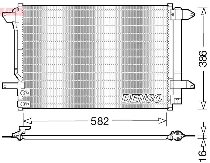 Condenser, air conditioning
