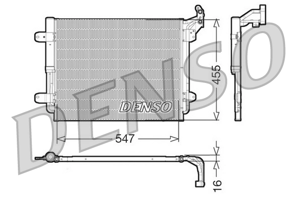 Condenser, air conditioning