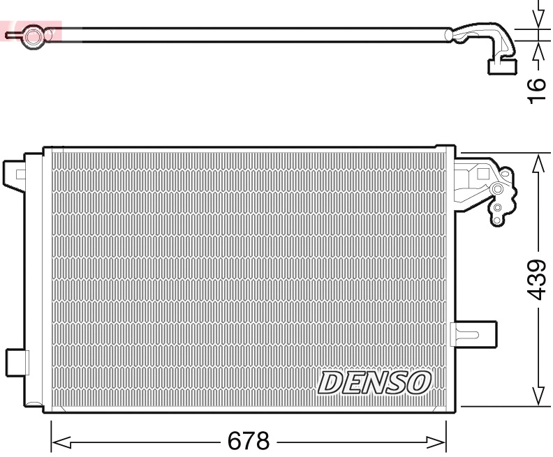 Condenser, air conditioning