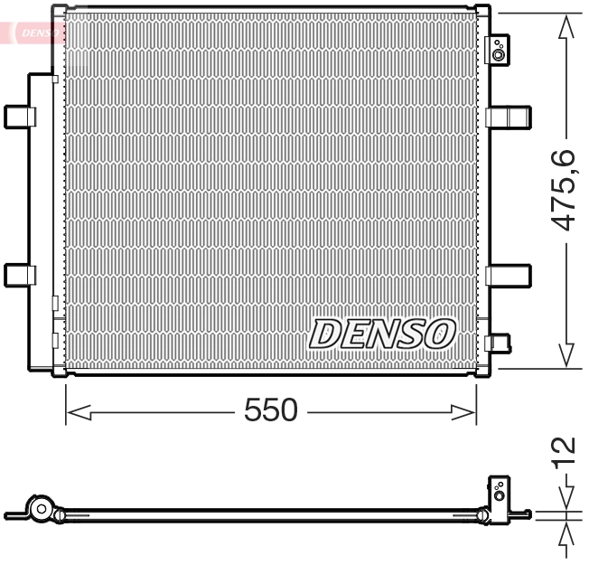 Condenser, air conditioning