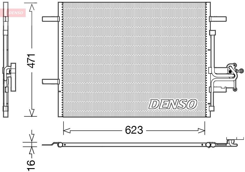 Condenser, air conditioning