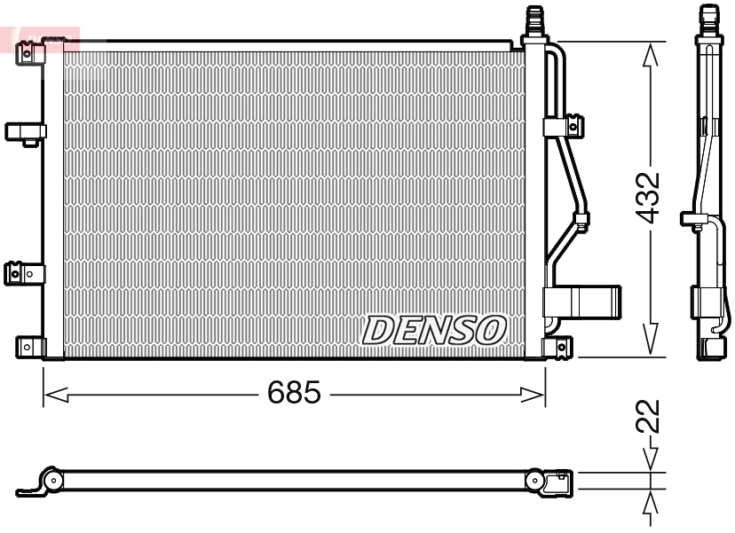 Condenser, air conditioning