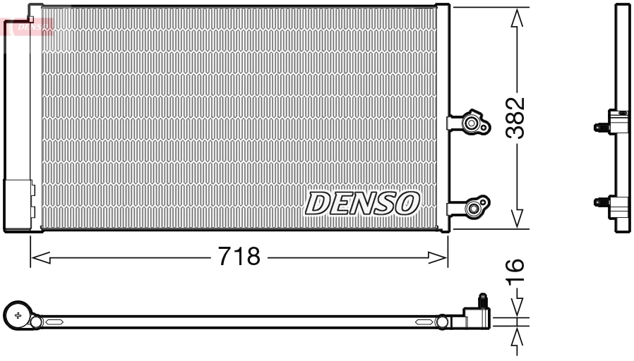 Condenser, air conditioning
