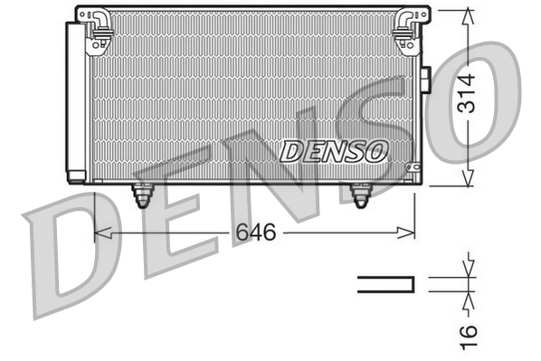 Condenser, air conditioning