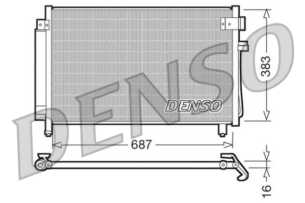Condenser, air conditioning