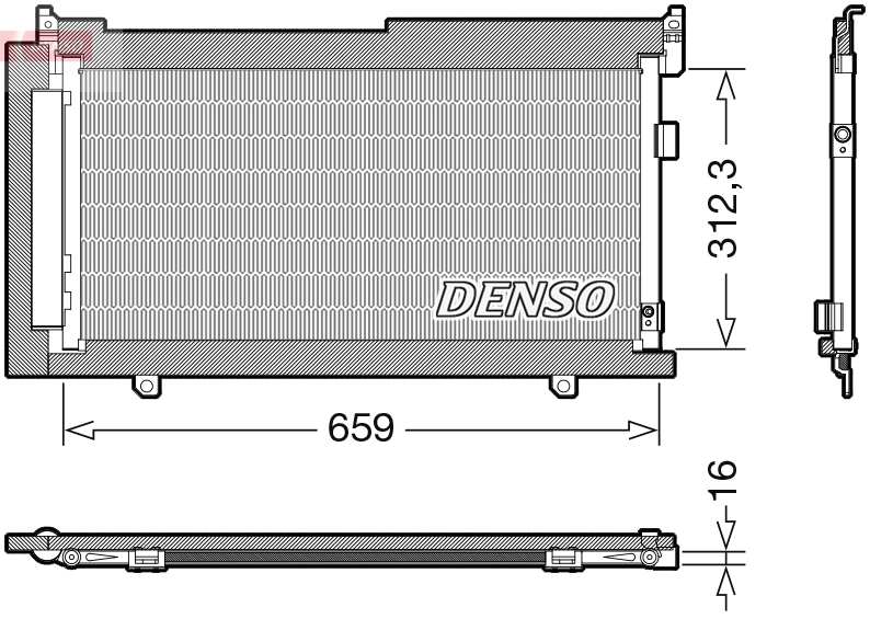 Condenser, air conditioning