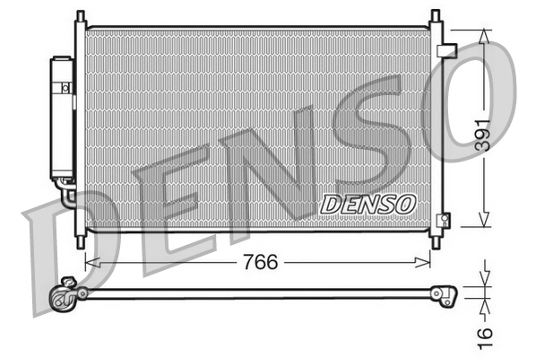 Condenser, air conditioning