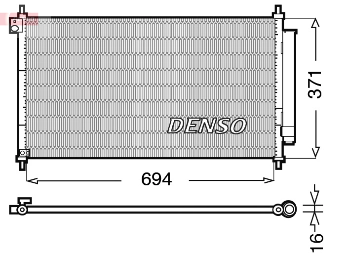 Condenser, air conditioning