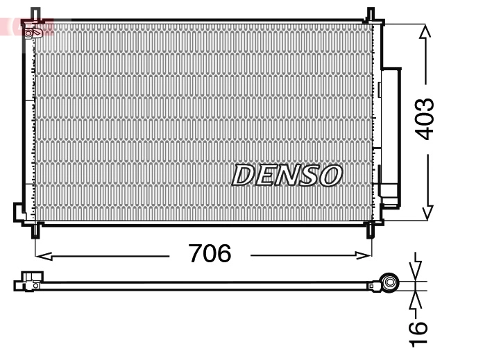 Condenser, air conditioning