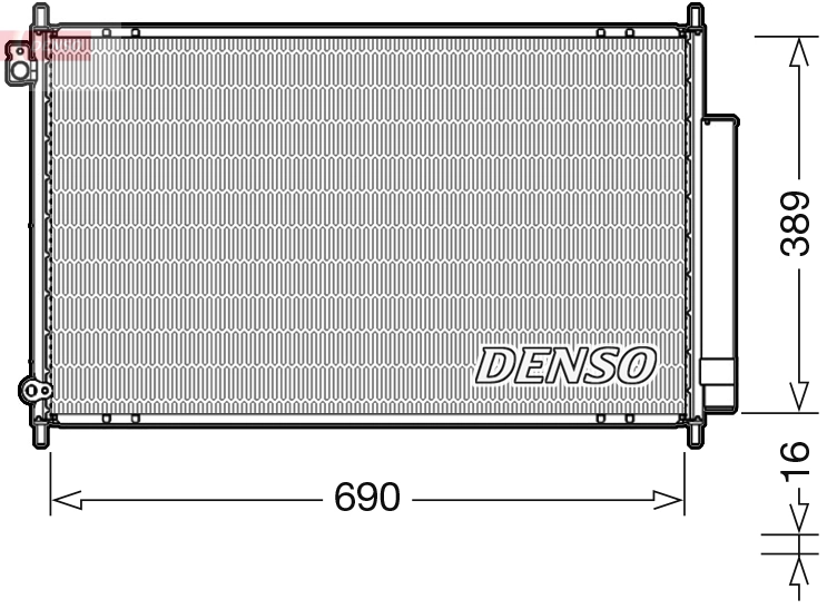 Condenser, air conditioning