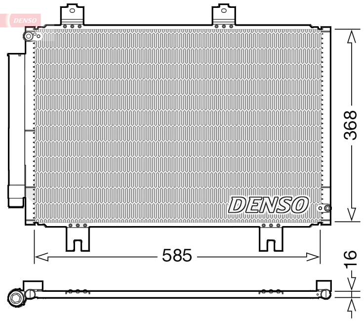 Condenser, air conditioning