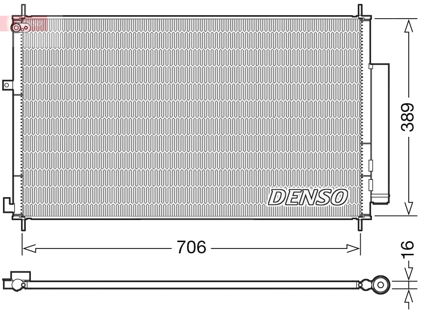 Condenser, air conditioning