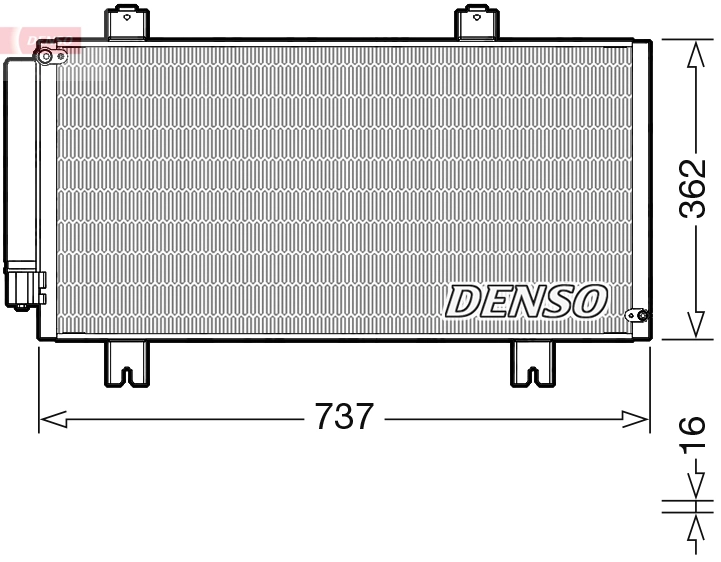 Condenser, air conditioning