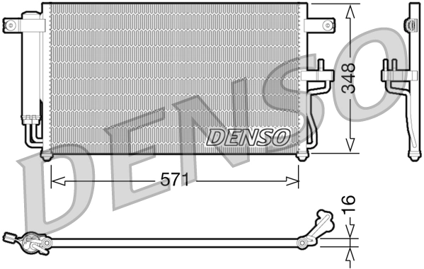 Condenser, air conditioning