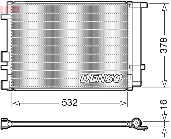 Condenser, air conditioning