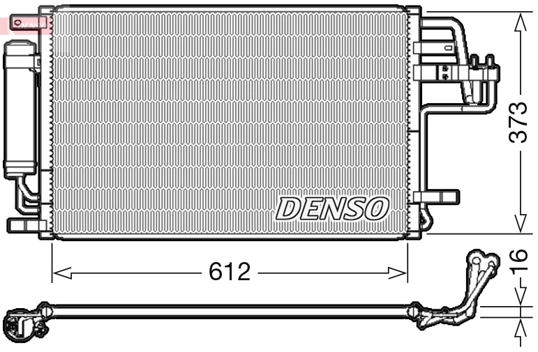Condenser, air conditioning