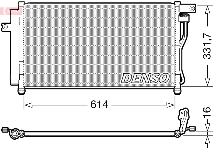 Condenser, air conditioning