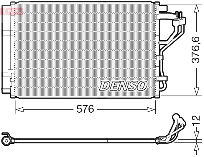 Condenser, air conditioning
