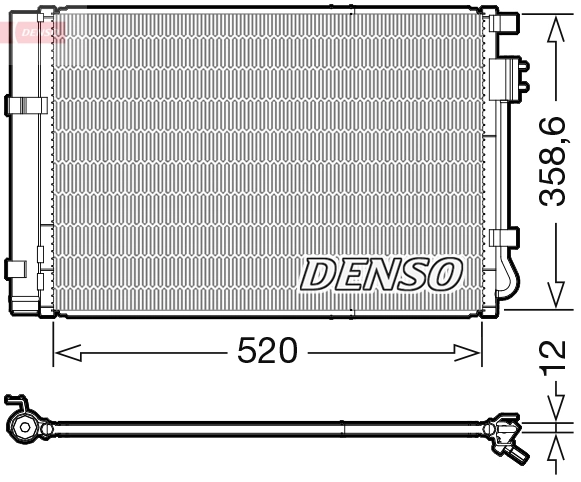Condenser, air conditioning