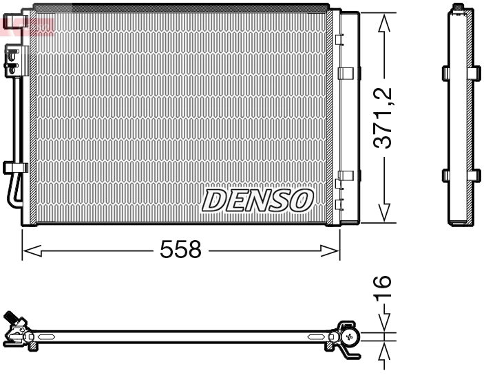 Condenser, air conditioning
