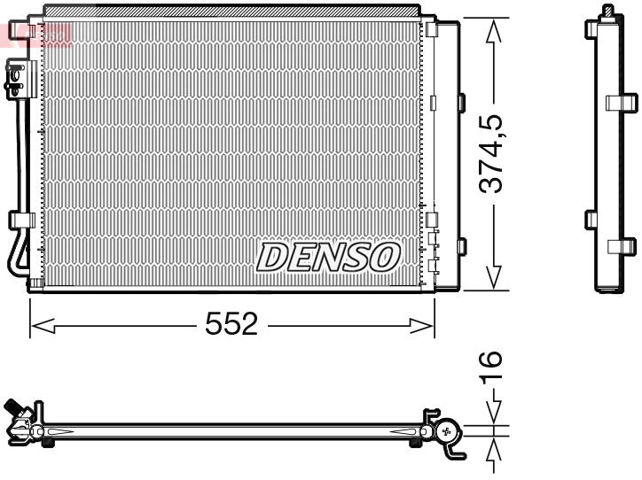 Condenser, air conditioning