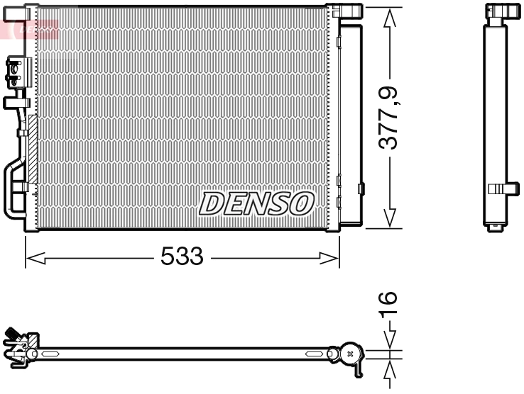 Condenser, air conditioning