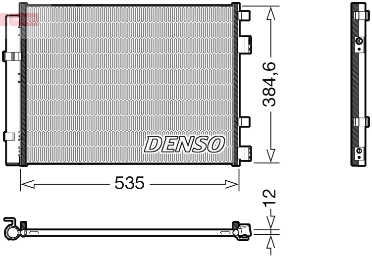 Condenser, air conditioning