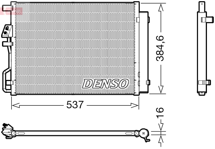 Condenser, air conditioning